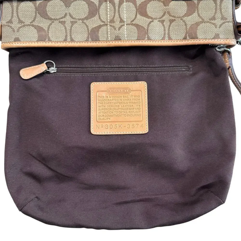 Coach Signature Jacquard Canvas Soho Handbag #3574